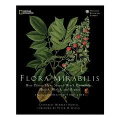 Coperta cărții Flora mirabilis: how plants have shaped world knowledge, health, wealth, and beauty