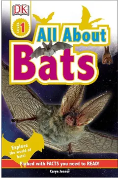 Coperta cărții All about bats