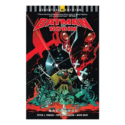 Coperta cărții Batman and Robin: bad blood