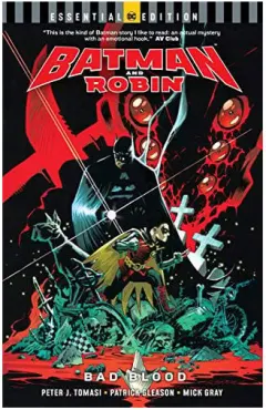 Coperta cărții Batman and Robin: bad blood