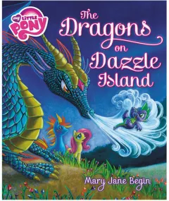 Coperta cărții The dragons on Dazzle Island