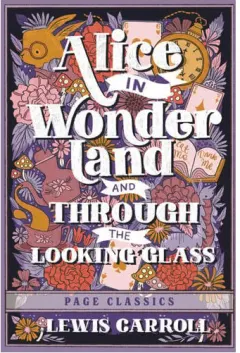 Coperta cărții Alice in Wonderland and Through the Looking Glass