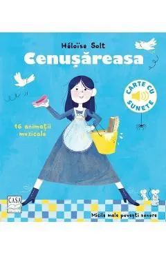 Coperta cărții Cenusareasa. Carte cu sunete