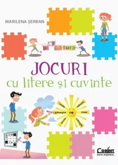 Coperta cărții Jocuri cu litere și cuvinte