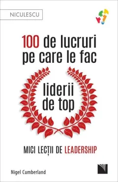 Coperta cărții 100 de lucruri pe care le fac liderii de top