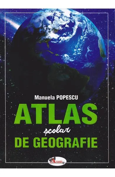 Coperta cărții Atlas scolar de geografie