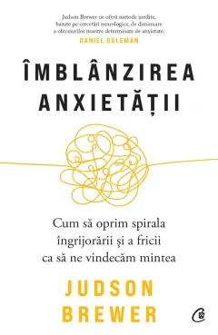 Coperta cărții Îmblânzirea anxietății