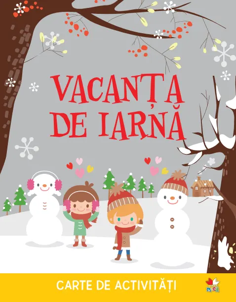 Coperta cărții Vacanța de iarnă. Carte de activități
