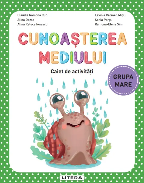 Coperta cărții Cunoasterea mediului. Caiet de activitati. Grupa mare