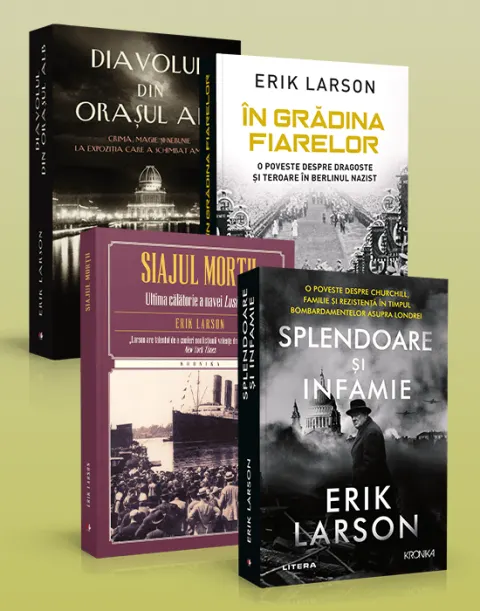 Coperta cărții Pachet Kronika Erik Larson