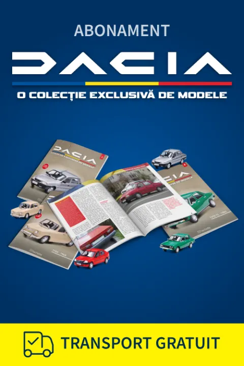 Coperta cărții Abonament Dacia o colectie exclusiva de modele (transport gratuit)