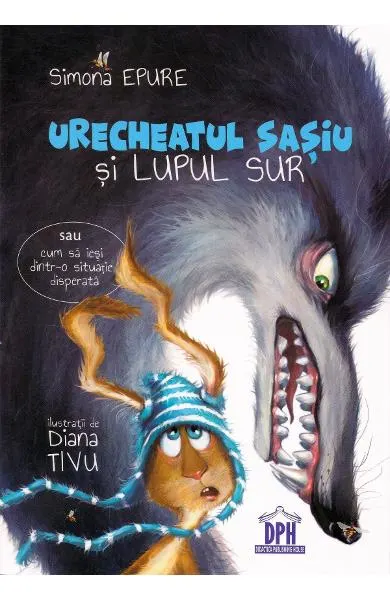 Coperta cărții Urecheatul sașiu și lupul sur