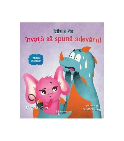 Coperta cărții Tzitzi și Poc învață să spună adevărul