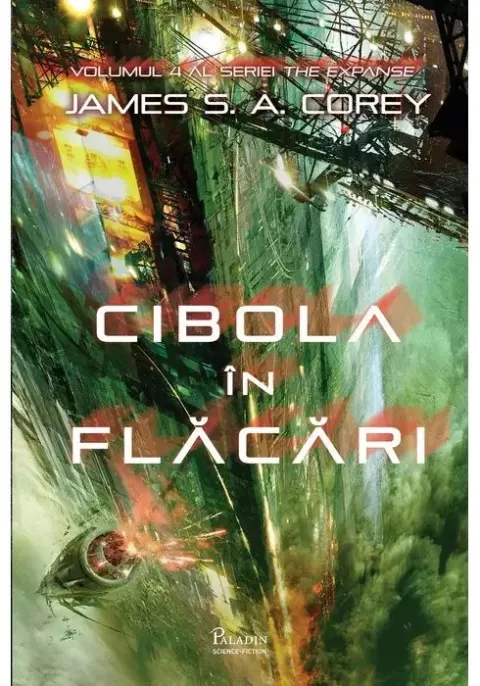 Coperta cărții Cibola in flacari. Seria Expansiunea, Vol.4