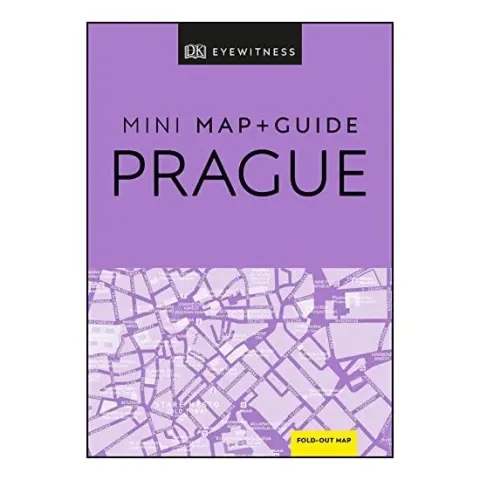 Coperta cărții DK Eyewitness Prague Mini Map and Guide