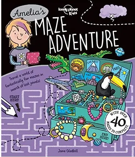 Coperta cărții Lonely Planet Amelia's Maze Adventure