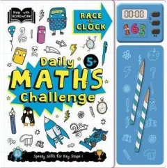 Coperta cărții Help With Homework: 5+ Daily Maths Challenge