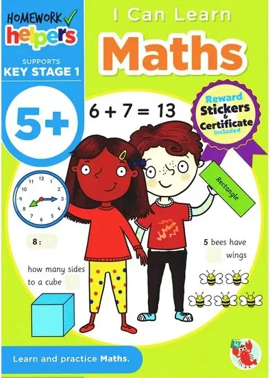 Coperta cărții Homework Helper 5+ I Can Learn Maths
