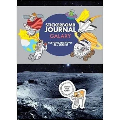 Coperta cărții Stickerbomb Journal: Galaxy