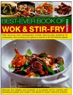 Coperta cărții BestEver Book of Wok StirFry Cooking,