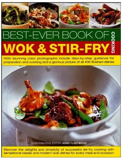 Coperta cărții BestEver Book of Wok StirFry Cooking,
