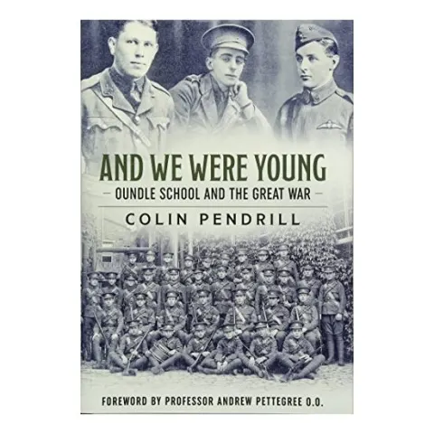 Coperta cărții And We Were Young, Colin Pendrill