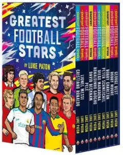 Coperta cărții The Greatest Football Stars 10 Book Collection