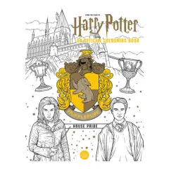 Coperta cărții Harry Potter: Hufflepuff House Pride – The Official Colouring Book