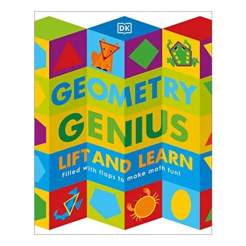 Coperta cărții Geometry Genius : Lift and Learn, DK Publishing