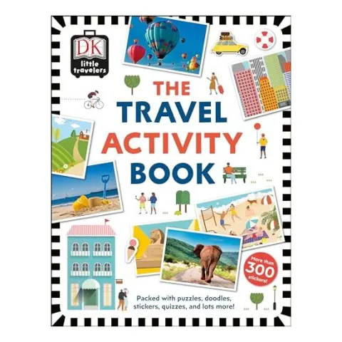 Coperta cărții The Travel Activity Book, DK Publishing