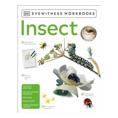 Coperta cărții Eyewitness Workbooks Insect, DK Publishing
