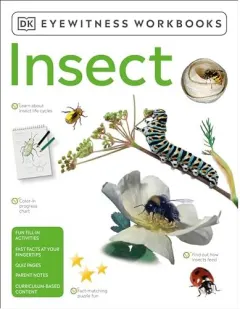 Coperta cărții Eyewitness Workbooks Insect, DK Publishing