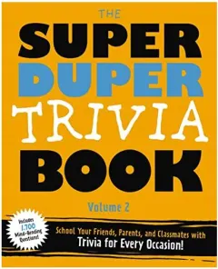 Coperta cărții Super Duper Trivia Book Volume 2, Cider Mill Cider Mill Press
