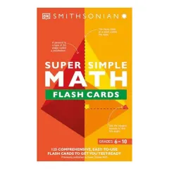 Coperta cărții Super Simple Math Flash Cards, Smithsonian