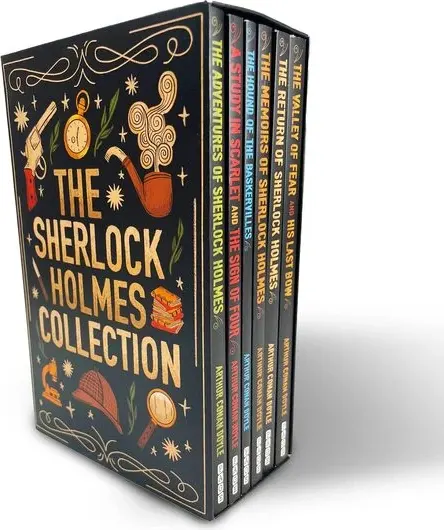 Coperta cărții The Sherlock Holmes Book Set - Kids Books Boxed Collection