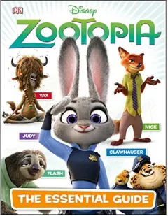 Coperta cărții Disney Zootopia, DK Publishing
