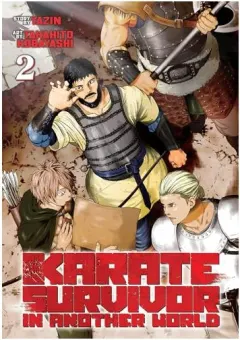 Coperta cărții Karate Survivor in Another World (Manga) Vol. 2, Yazin, Takahito Kobayashi
