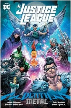 Coperta cărții Justice League, Joshua Williamson, Xermanico