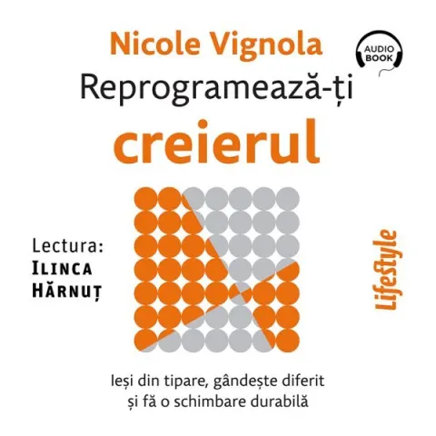 Coperta cărții Reprogramează-ți creierul. Ieși din tipare, gândește diferit și fă o schimbare durabilă (audiobook)