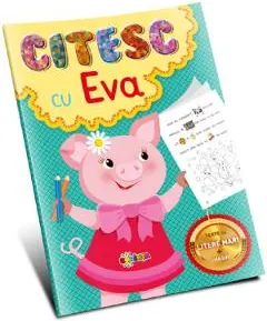 Coperta cărții Citesc cu Eva