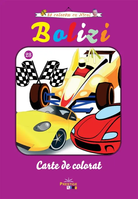 Coperta cărții Bolizi - carte de colorat