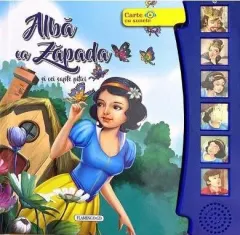 Coperta cărții Alba ca zapada si cei sapte pitici (carte cu sunete)