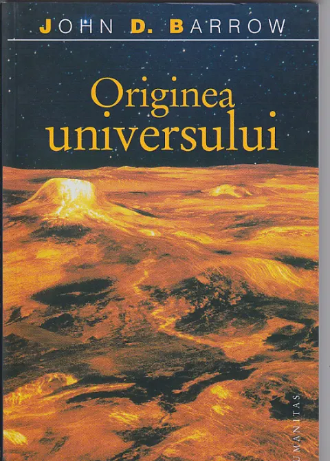Coperta cărții Originea universului