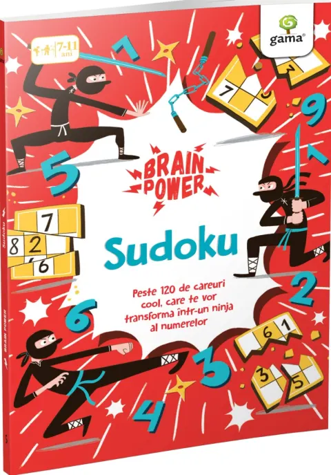 Coperta cărții Sudoku. Brain Power