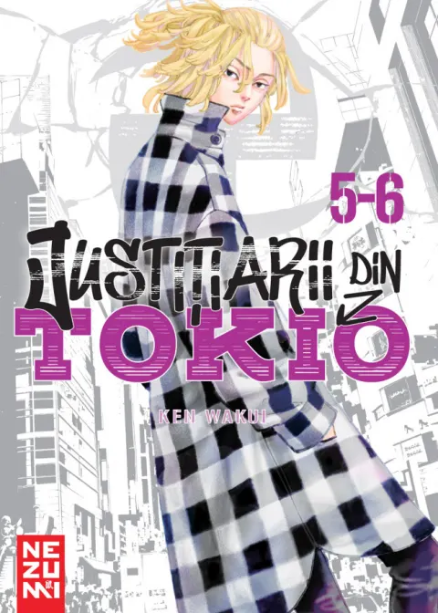Coperta cărții Justițiarii din Tokio (vol. 5 + 6)