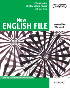 Coperta cărții New English File Intermediate Workbook