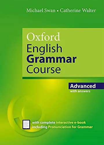 Coperta cărții Oxford English Grammar Course Advanced with Key (includes e-book)