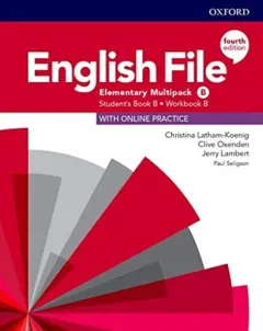 Coperta cărții English File 4E Elementary Student's Book/Workbook Multi-Pack B