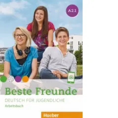 Coperta cărții Beste Freunde A2.1 Deutsch f&ür Jugendliche / Arbeitsbuch mit Audios online