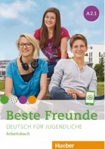 Coperta cărții Beste Freunde A2.1 Deutsch f&ür Jugendliche / Arbeitsbuch mit Audios online
